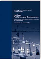Cover »Handbuch Projektsteuerung – Baumanagement« (c) Fraunhofer IRB Verlag