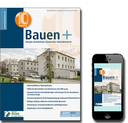 Cover Bauen+ 1/2024 