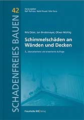 Cover Fachbuch »Schimmelschäden an Wänden und Decken« von Nils Oster, Jan Bredemeyer, Oliver Mühlig  