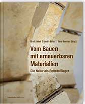 Cover Fachbuch »Vom Bauen mit erneuerbaren Materialien« 