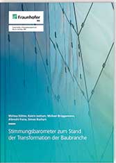 Cover Fachbuch »Stimmungsbarometer zum Stand der Transformation der Baubranche« 