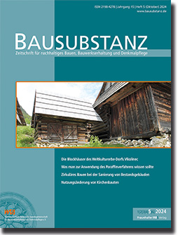 Link zur Website der Zeitschrift »Bausubstanz« (öffnet in einem neuen Fenster) 