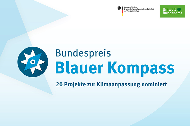 Logo: Bundespreis »Blauer Kompass« 