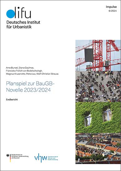 Cover »Planspiel zur BauGB-Novelle 2023/2024« 